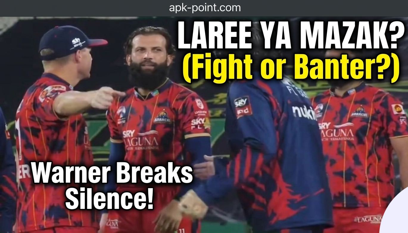 David Warner Responds to Moeen Ali Viral PSL Video | Karachi Kings News